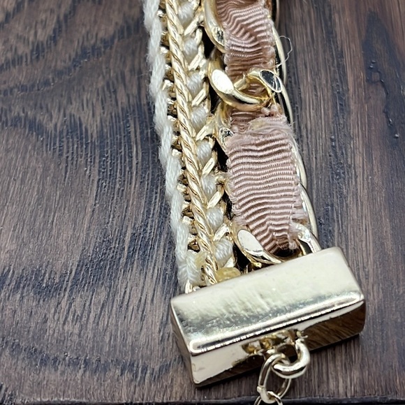 Bracelet by Gennaro Bling Faux Pearl Bracelets With Rhinestones Flowers - Picture 8 of 12